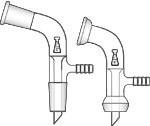 Adapter, 105-Degree Bend, Inner Delivery Tube and Vacuum Hose Connection